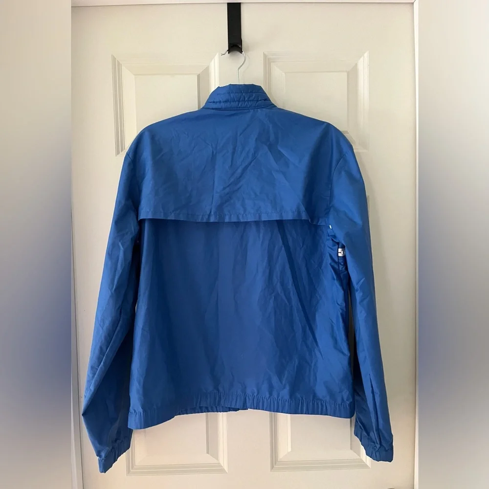 Vintage Liberty Bell Jacket, Blue-Size M windbreaker Spring coat